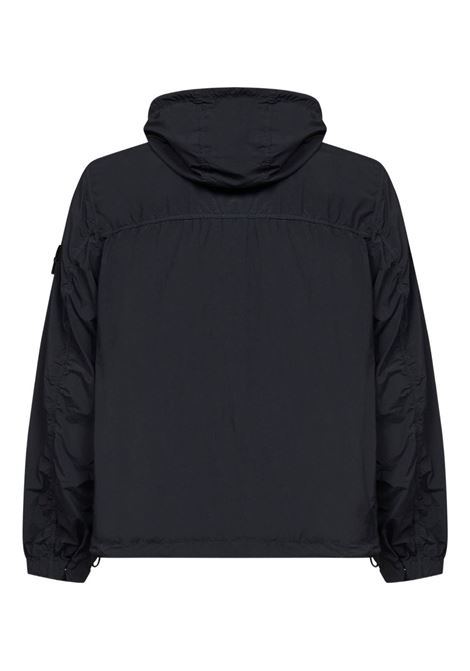 giacca 4100112 nylon smerigliato-tc uomo nera STONE ISLAND | L1S15 4100112 S0345V0029